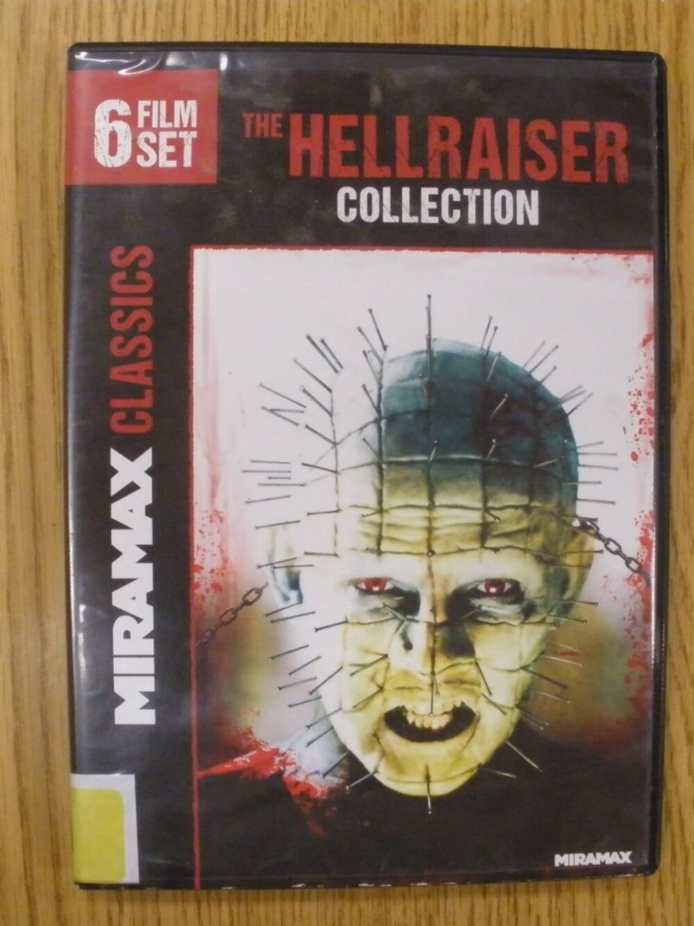 The Hellraiser Collection 6 film set DVD'S